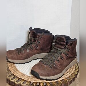 Danner Men Mountain 600 4.5" Walnut/Green Hiking Boots Waterproof Size 10.5 EE